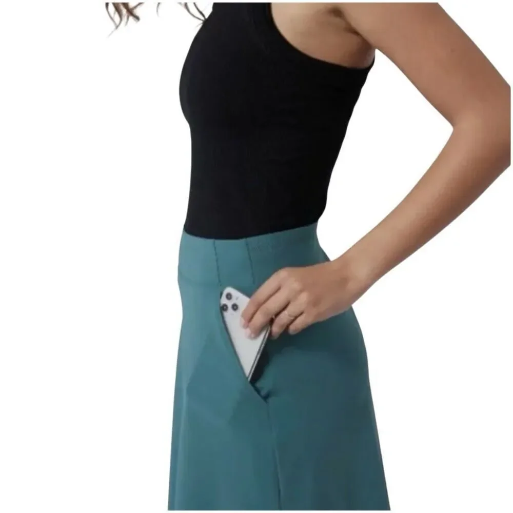 Athleta teal cosmic skirt size XL - Picture 4 of 12